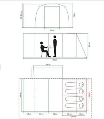Coleman drive away - away, awning